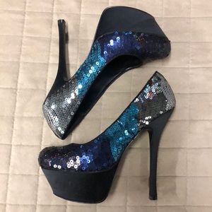 Steve Madden Jersie Sequin Heel
